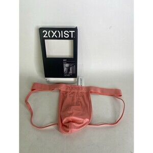 2xist Sexy Sliq Ultra Low Rise Jock Strap Jockstrap Shell Pink Mens Size M